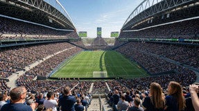 Seat view from Upper Level End Zone