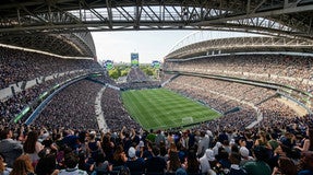 Seat view from Upper Level End Zone