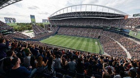 Seat view from Upper Level Sideline