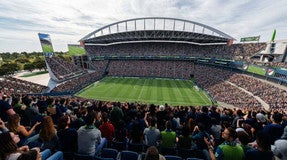 Seat view from Upper Level Sideline