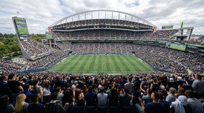 Seat view from Upper Level Sideline