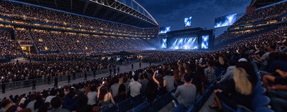Seat view from Lower Sideline