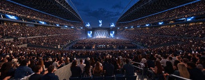Seat view from Lower Level End Zone