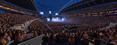 Seat view from Lower Level Corner