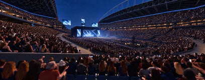 Seat view from Lower Corner