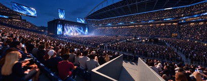Seat view from Lower Sideline