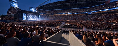 Seat view from Lower Sideline