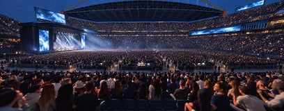 Seat view from Lower Sideline