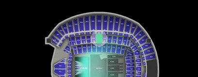 Seat view from Middle Sideline