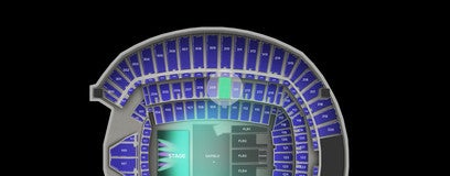 Seat view from Middle Sideline