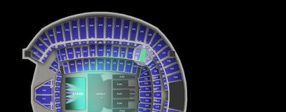 Seat view from Middle Sideline