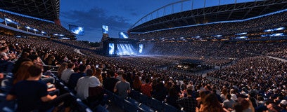 Seat view from Middle Sideline