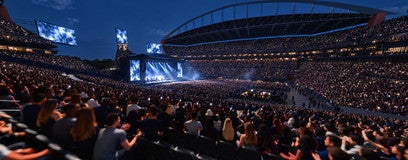 Seat view from Middle Sideline