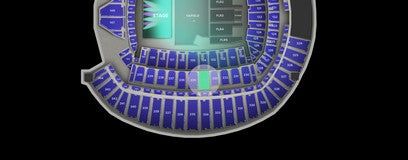 Seat view from Middle Sideline