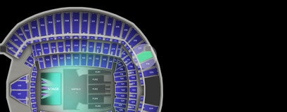 Seat view from Upper Level End Zone