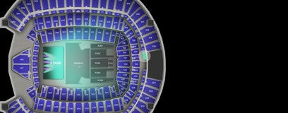 Seat view from Upper End Zone