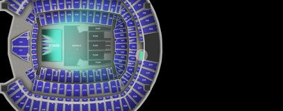 Seat view from Upper End Zone