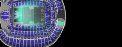 Seat view from Upper Level End Zone