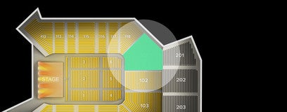 Seat view from Lower