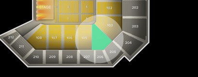 Seat view from Lower