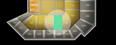 Seat view from Lower