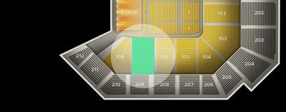 Seat view from Lower