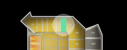 Seat view from Lower