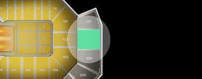 Seat view from Upper