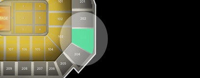 Seat view from Upper