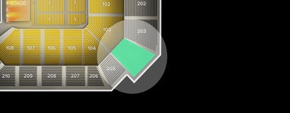 Seat view from Upper