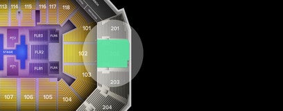 Seat view from Upper
