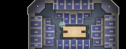 Seat view from Washington Generals Bench