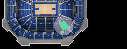 Seat view from Lower Corner