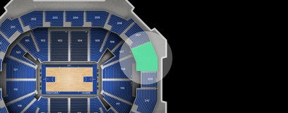 Seat view from Upper Baseline