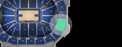 Seat view from Upper Baseline