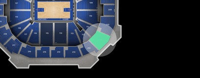 Seat view from Upper Corner