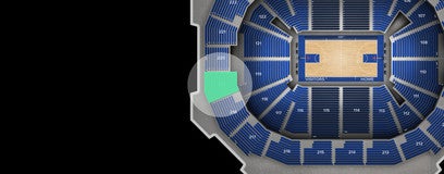 Seat view from Upper Baseline