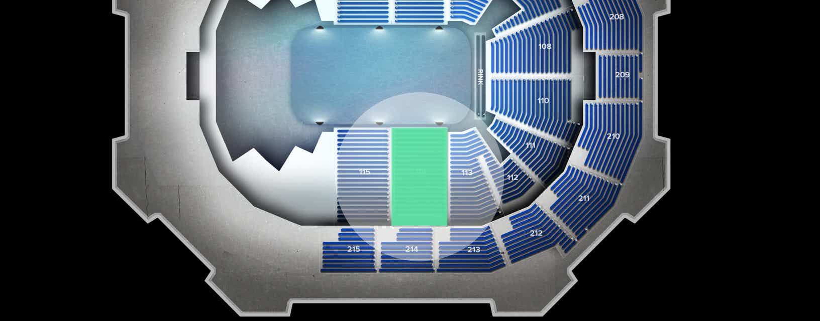 Seat view from Lower