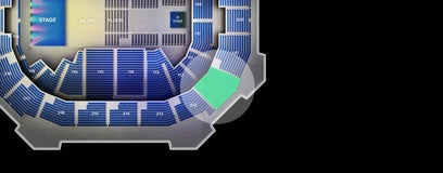 Seat view from Upper