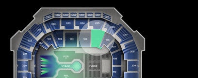 Seat view from Lower