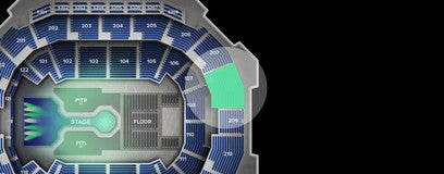 Seat view from Upper