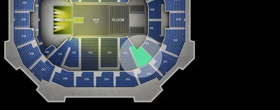 Seat view from Lower Corner