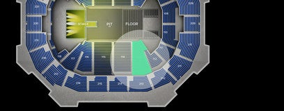 Seat view from Lower Corner