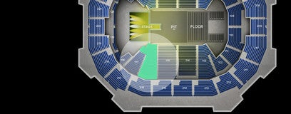 Seat view from Lower Corner