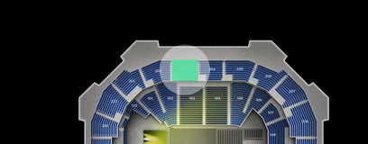 Seat view from Upper Sideline