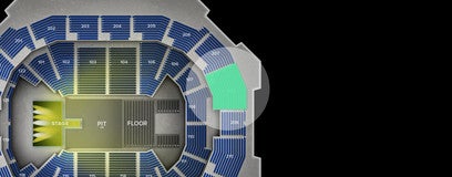 Seat view from Upper Baseline