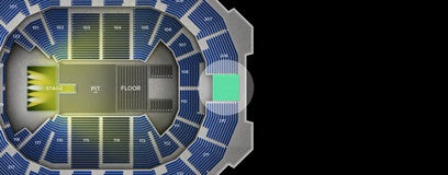 Seat view from Upper Baseline