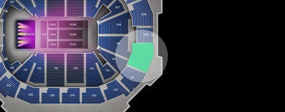 Seat view from Upper