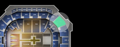Seat view from Upper