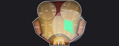 Seat view from Center Left